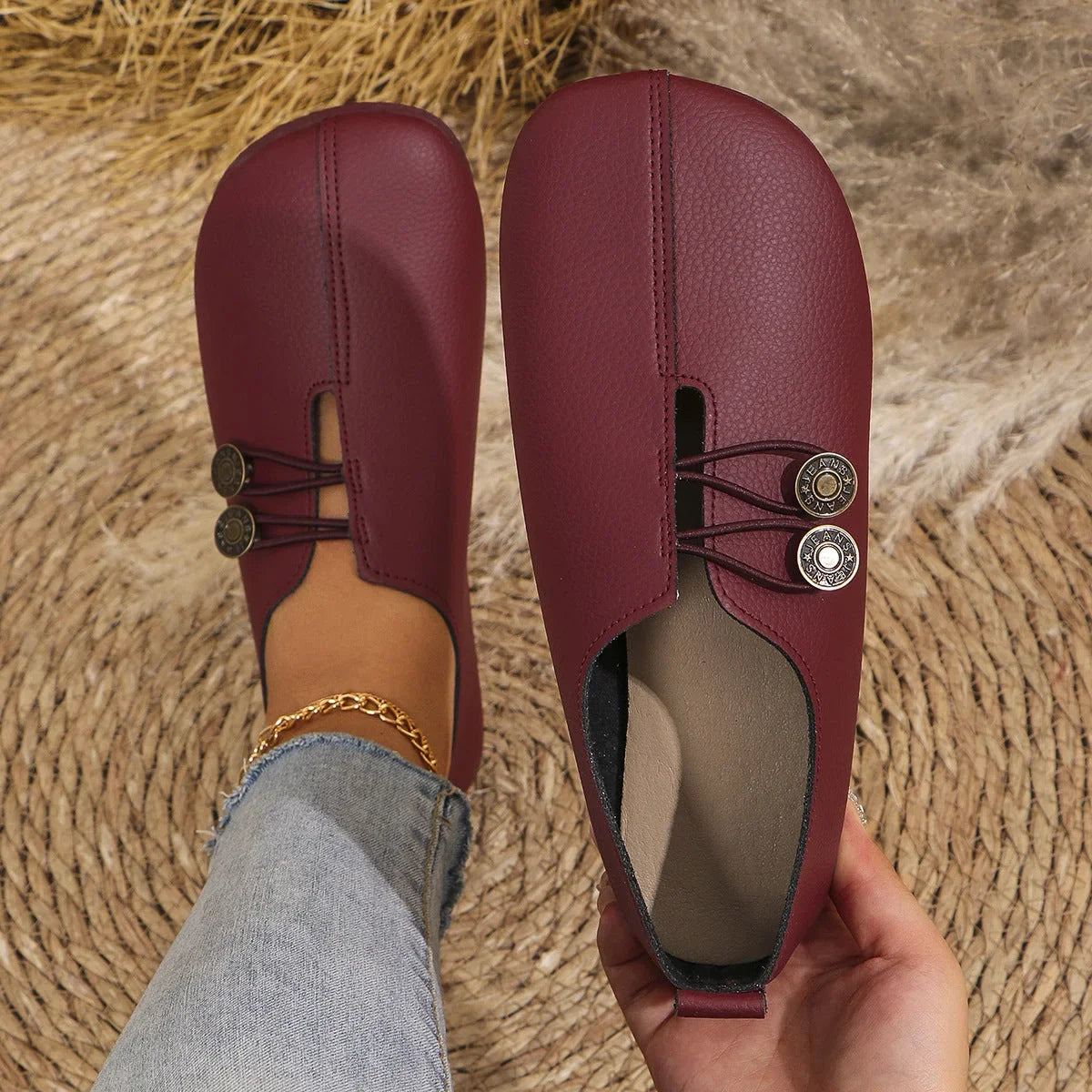 Women’s Wide Fit Comfort Ballet Loafers