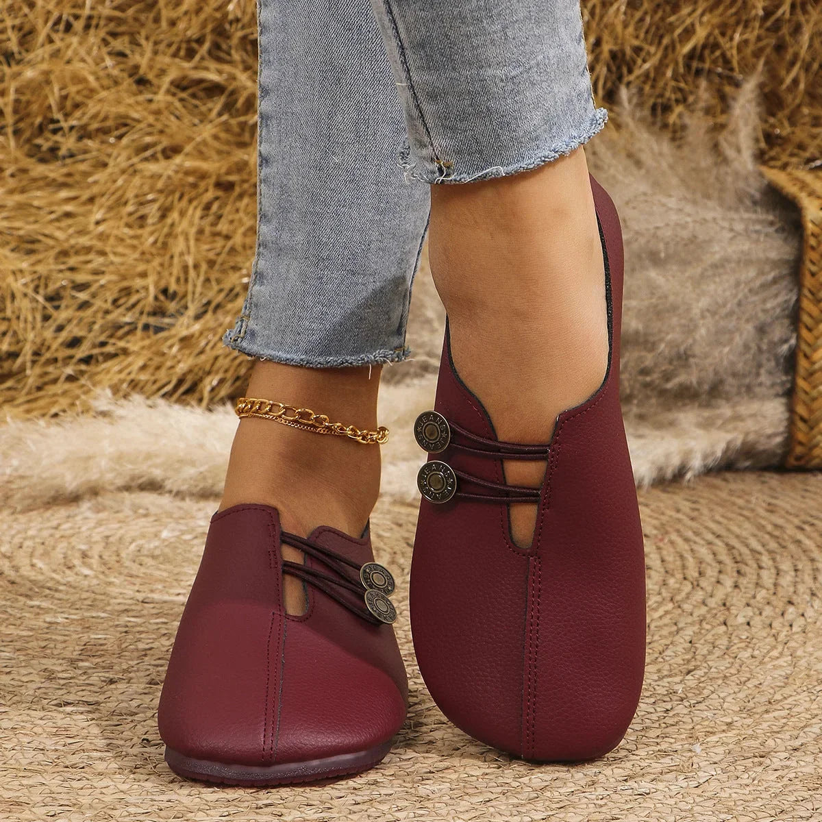 Women’s Wide Fit Comfort Ballet Loafers