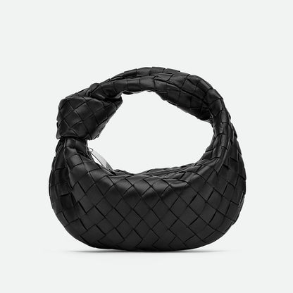 Women's Woven Knot Handle Mini Bag