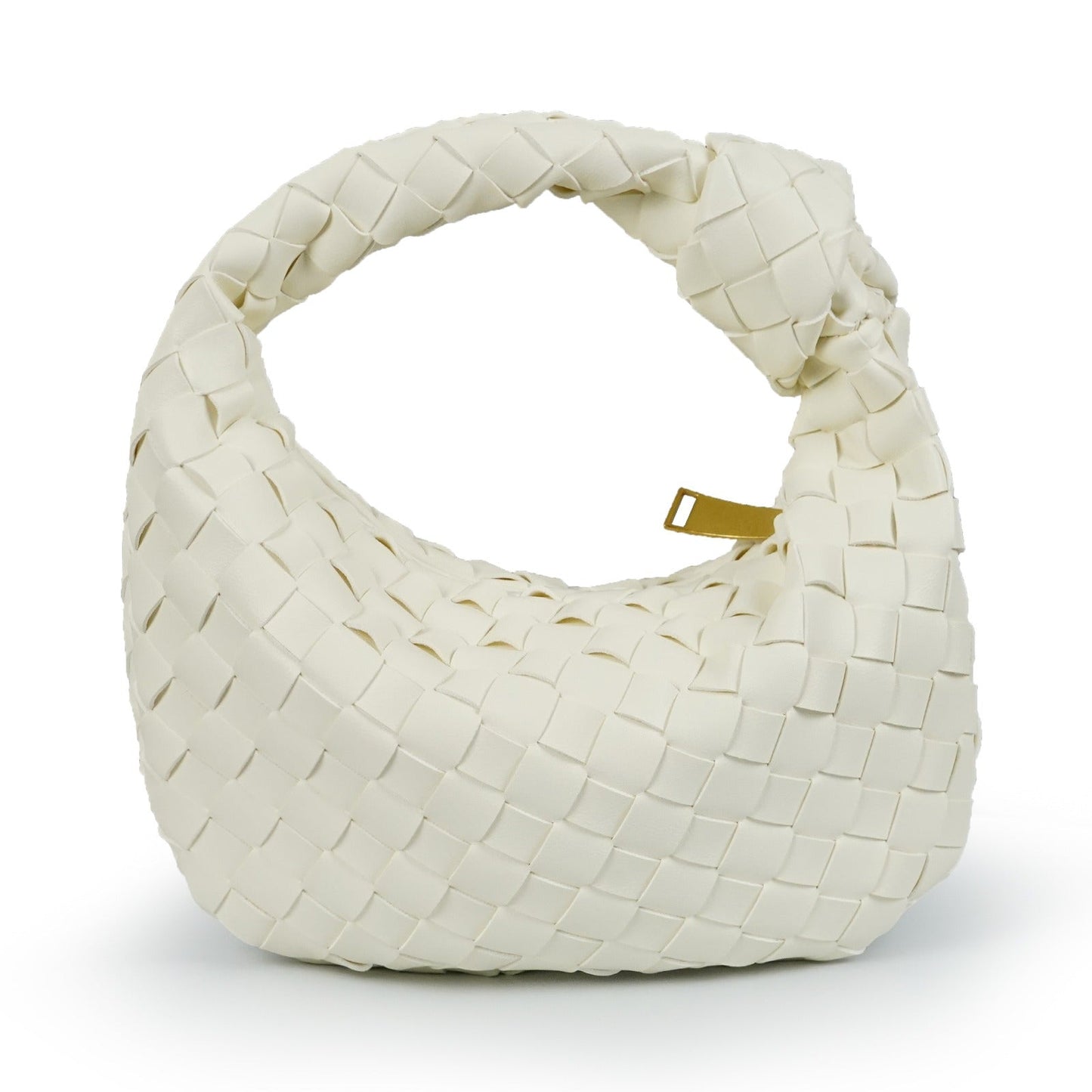 Women's Woven Knot Handle Mini Bag