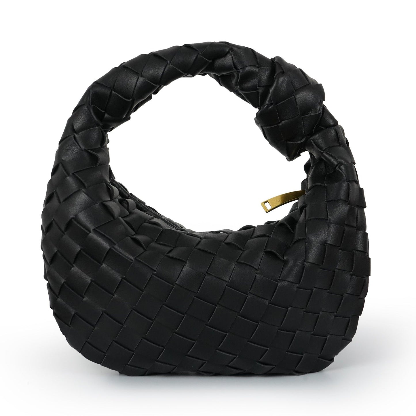 Women's Woven Knot Handle Mini Bag