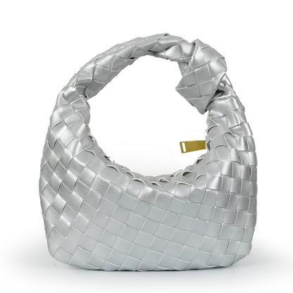 Women's Woven Knot Handle Mini Bag