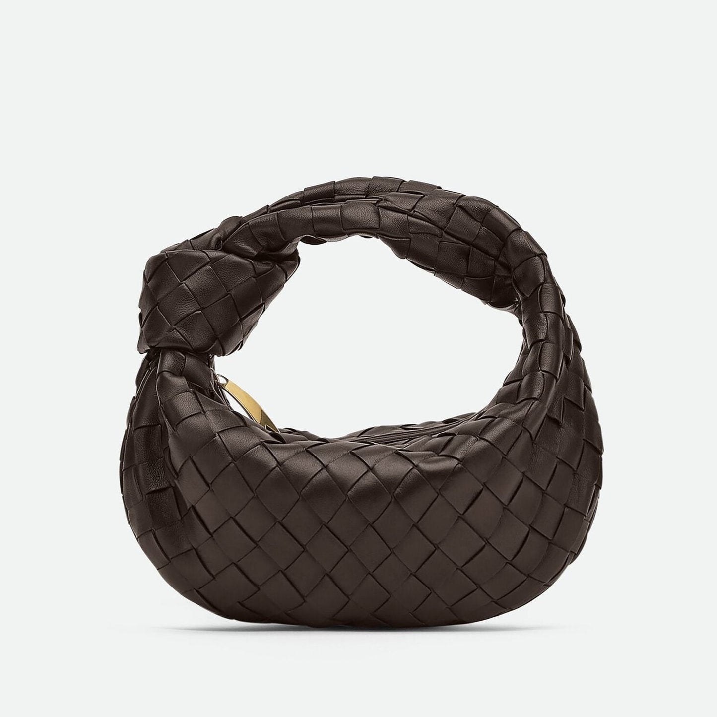 Women's Woven Knot Handle Mini Bag