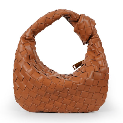 Women's Woven Knot Handle Mini Bag