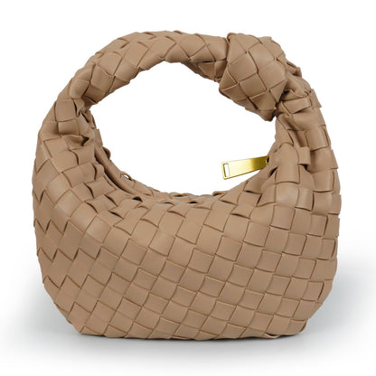 Women's Woven Knot Handle Mini Bag