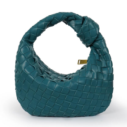 Women's Woven Knot Handle Mini Bag