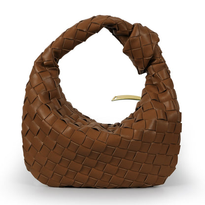 Women's Woven Knot Handle Mini Bag