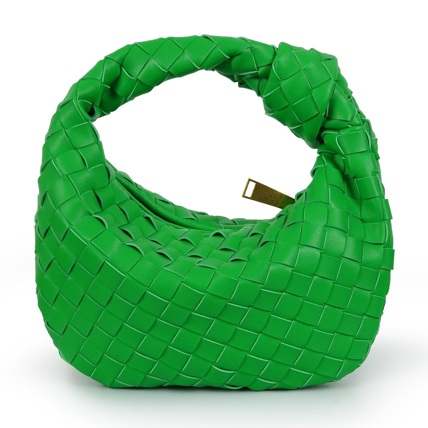 Women's Woven Knot Handle Mini Bag