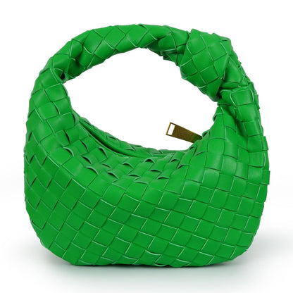 Women's Woven Knot Handle Mini Bag
