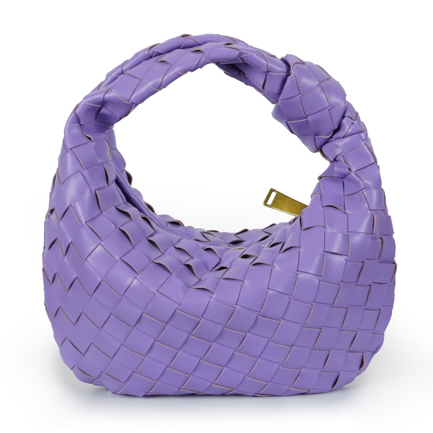Women's Woven Knot Handle Mini Bag