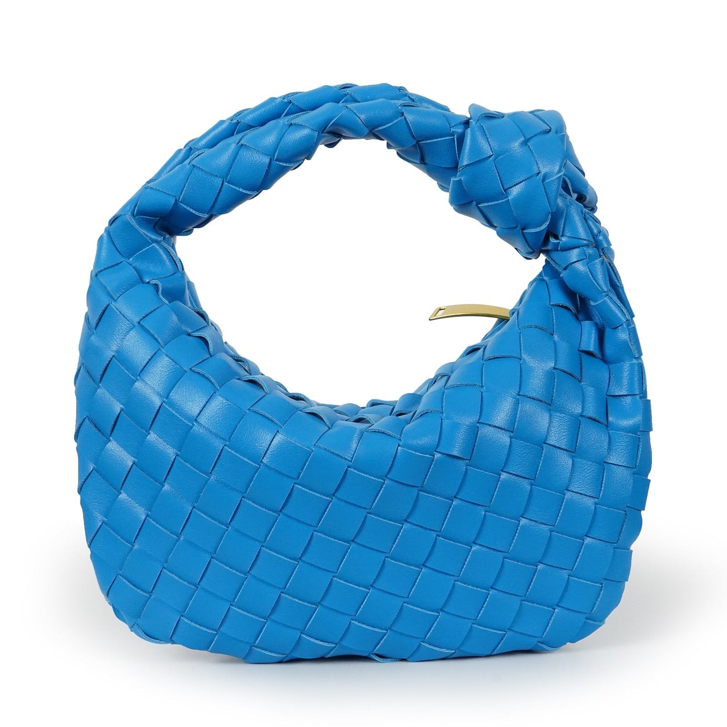 Women's Woven Knot Handle Mini Bag