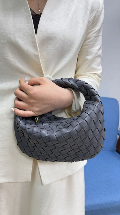 Women's Woven Knot Handle Mini Bag