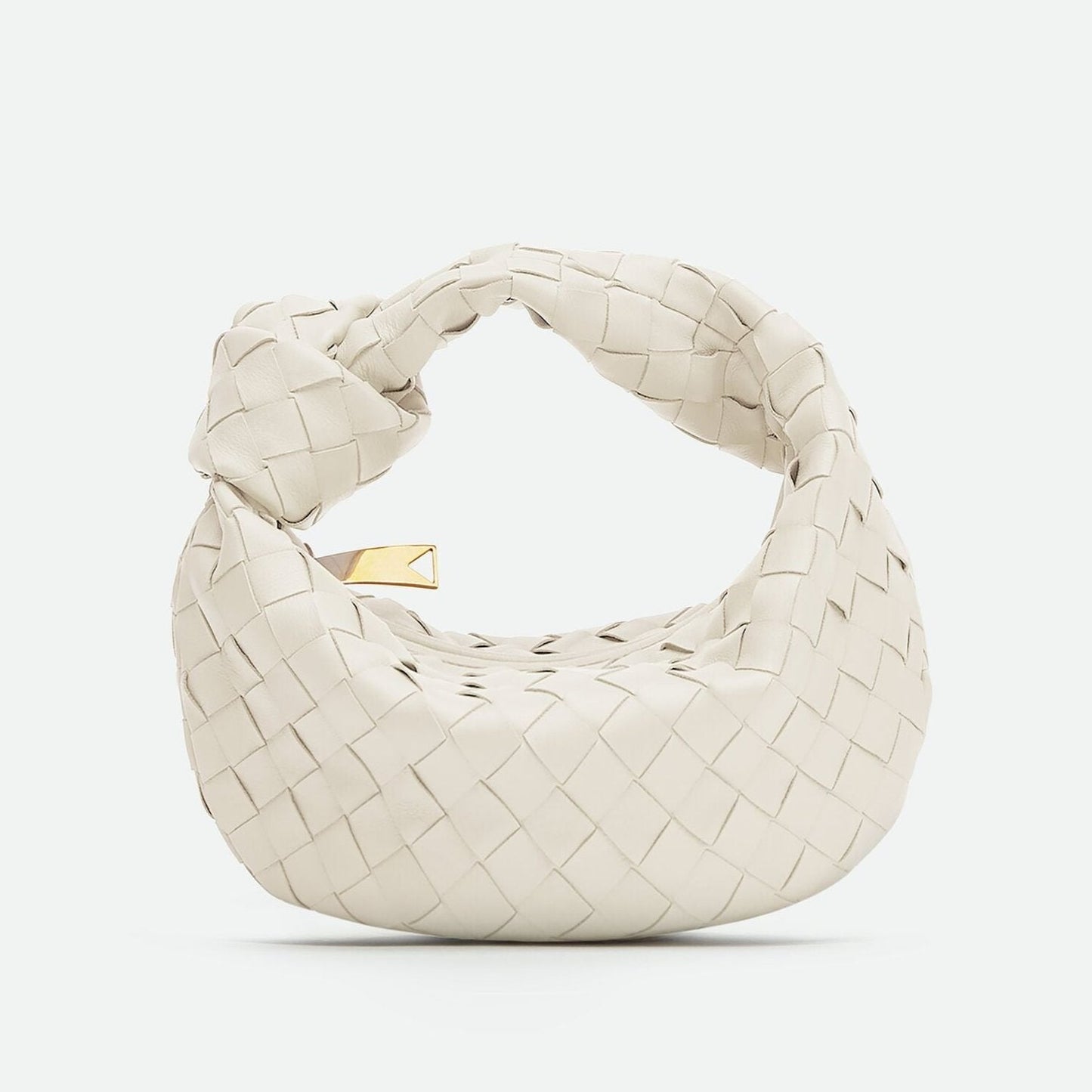 Women's Woven Knot Handle Mini Bag