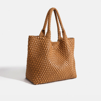 Women's Woven Large Tote Bag
