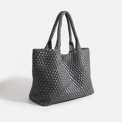 Women's Woven Large Tote Bag