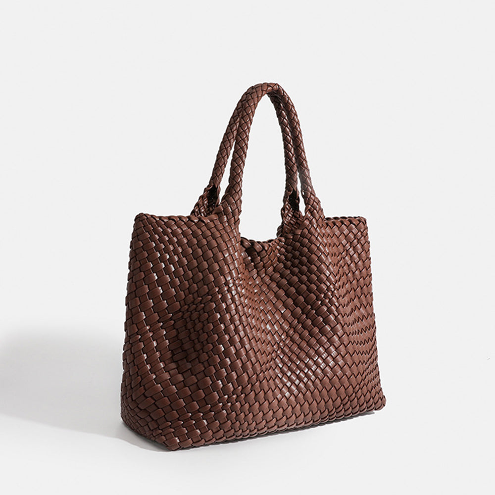Women's Woven Large Tote Bag