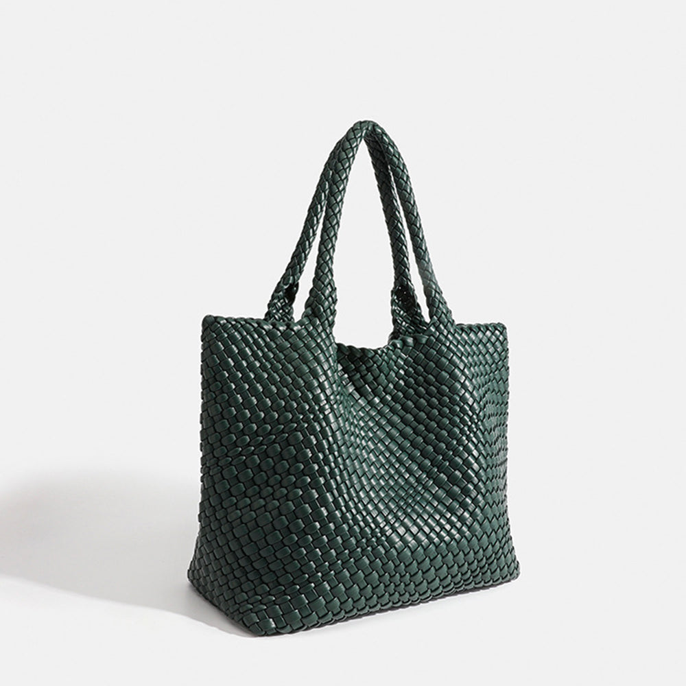 Women's Woven Large Tote Bag