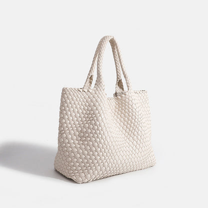 Women's Woven Large Tote Bag